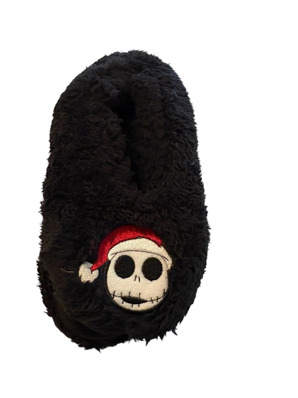 Disney The Nightmare Before Christmas Womens Holiday Fuzzy Slipper Socks